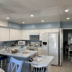 GSD Home Services - Thousand Oaks Handyman removed the outdated drop ceiling and installed nice looking LED canless lighting. The client was very happy.