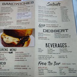 Menu back Menu back