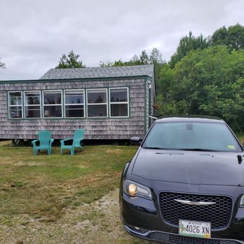 Flanders Bay Cabins - Front of cabin 8 - Vacation Rentals Near Me - Sullivan, Maine Flanders Bay Cabins - Front of cabin 8 - Vacation Rentals Near Me - Sullivan, Maine