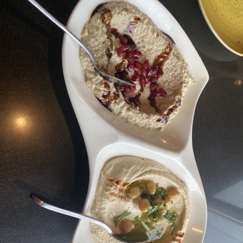MAZAAR - South - Hummus and baba finish - Middle Eastern Near Me - Windsor, Ontario