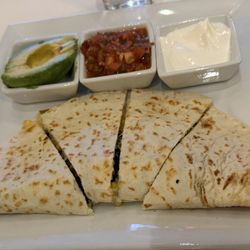 Delicious Vegetarian Quesadillas.