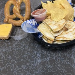 West Ridge Lanes & Family Fun Center - Pretzel and Quesadillas