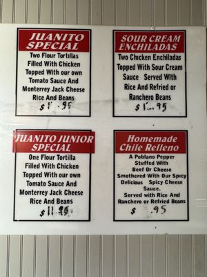 Menu photo 1 Casa Juanito Oklahoma City, OK Menu photo 1 Casa Juanito Oklahoma City, OK