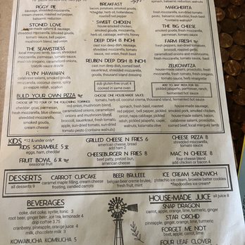 Forager Brewery - food menu 2 12/2024 - Breweries Near Me - Rochester, Minnesota