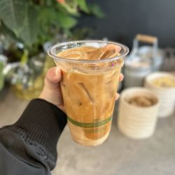 Caffe Central - Iced Central Latte w/ Almond Milk