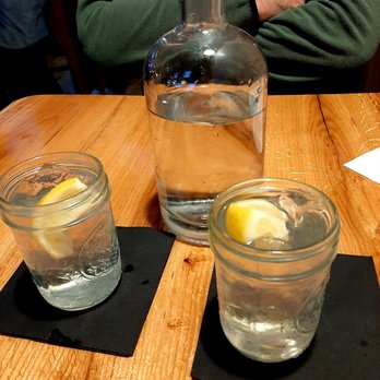 White Duck Brew Pub - Even the water was cute. - New American Near Me - Winthrop, Maine White Duck Brew Pub - Even the water was cute. - New American Near Me - Winthrop, Maine