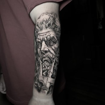 The Widows Peak - Tattoo by Scotty Munster - Hair Salons Near Me - St. Cloud, Minnesota The Widows Peak - Tattoo by Scotty Munster - Hair Salons Near Me - St. Cloud, Minnesota