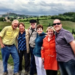 Russ and Elke's European Travel - Happy travelers= Happy Russ:)