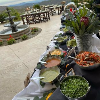 Casa Rios Grill - a long table of food - Mexican Near Me - Redding, California