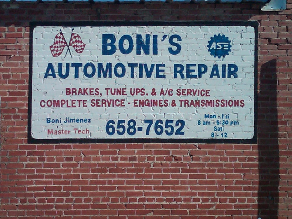 BONI’S JIMENEZ AUTOMOTIVE Updated June 2024 128 E 3rd St, San