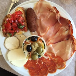 Aragonese - Calabrese antipasto, truthfully pretty mediocre