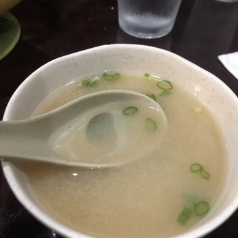 Kumo Hibachi - 1. Miso Soup - Japanese Near Me - New Haven, Connecticut
