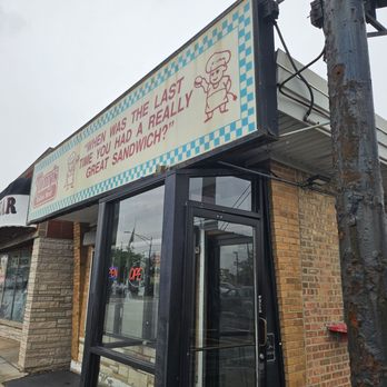 Tony's Italian Beef - Slogan over storefront - Italian Near Me - Chicago, Illinois Tony's Italian Beef - Slogan over storefront - Italian Near Me - Chicago, Illinois