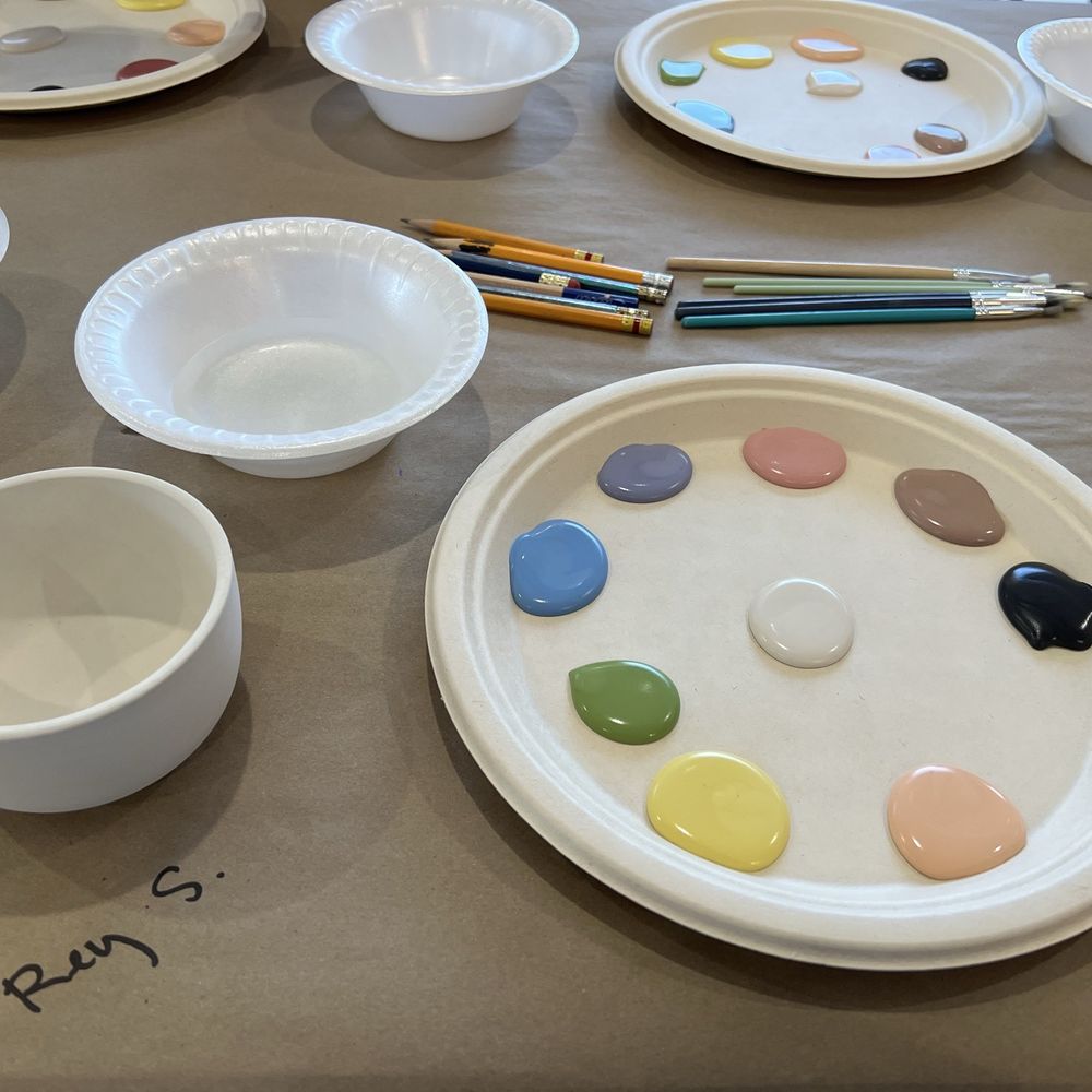 Color Me Mine - Paint set out - Kids Activities Near Me - Plano, Texas Color Me Mine - Paint set out - Kids Activities Near Me - Plano, Texas