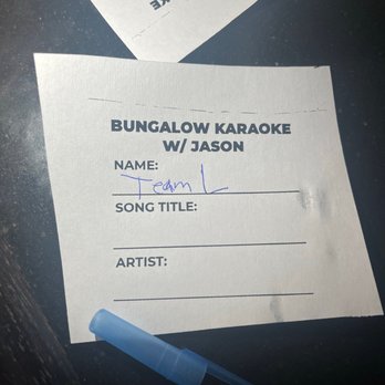 Twist - Karaoke sheet - Dance Clubs Near Me - Miami Beach, Florida