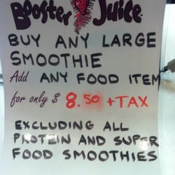 Booster Juice - Special