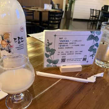 Step Korean Bistro - Rice wine - Korean Near Me - Sparks, Nevada