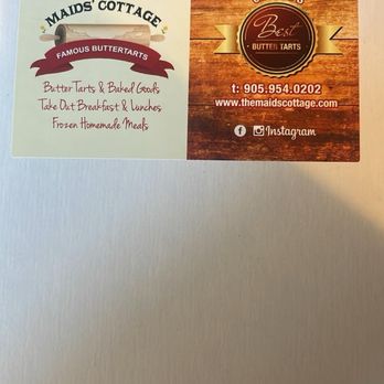 The Maids' Cottage - Bakeries Near Me - Newmarket, Ontario