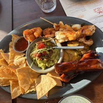 Pacific Catch - Sampler platter for Aloha Hour - Seafood Near Me - Santa Monica, California