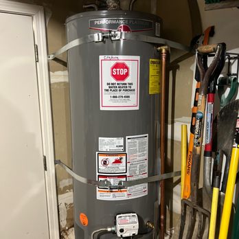 STK Plumbing - New Rheem Performance Platinum water heater. - Plumbing Near Me STK Plumbing - New Rheem Performance Platinum water heater. - Plumbing Near Me