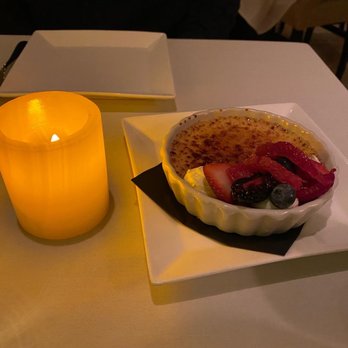 Bistro du Midi - Vanilla Bean Crème Brûlée - French Near Me - Boston, Massachusetts