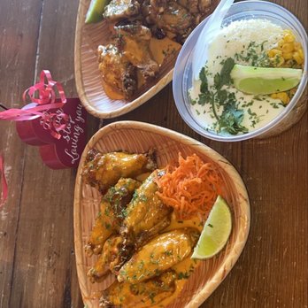 Cris and John - Sweet Chili Wings and Elote - Vietnamese Near Me - Dallas, Texas