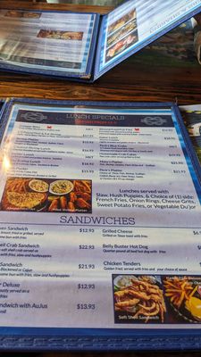Menu photo 2 Peck's Old Port Cove Crystal River, FL Menu photo 2 Peck's Old Port Cove Crystal River, FL