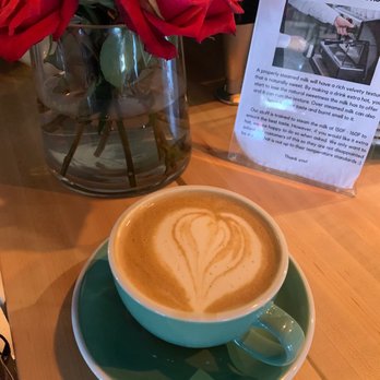 Cafe Conmigo - Cinnamon latte with macadamia nut milk - Coffee & Tea Near Me - Wexford, Pennsylvania Cafe Conmigo - Cinnamon latte with macadamia nut milk - Coffee & Tea Near Me - Wexford, Pennsylvania
