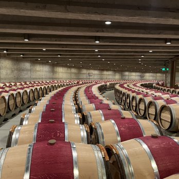 Opus One Winery - Barrel room - Wineries Near Me - Oakville, California Opus One Winery - Barrel room - Wineries Near Me - Oakville, California