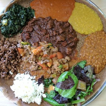 Jebena Cafe - Meat combo II - Ethiopian Near Me - Seattle, Washington Jebena Cafe - Meat combo II - Ethiopian Near Me - Seattle, Washington