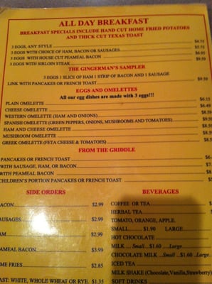 Menu photo 8 Gingerman Restaurant Toronto, ON