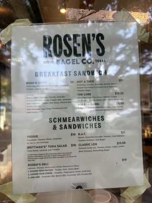 Rosen's Bagel Co. by null