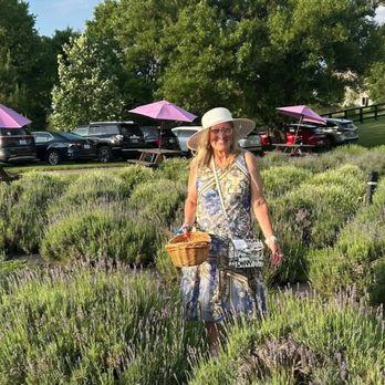Bayer Farms & Lavender Fields - Standing in the middle of the lavender field - Attraction Farms Near Me - Crittenden, Kentucky