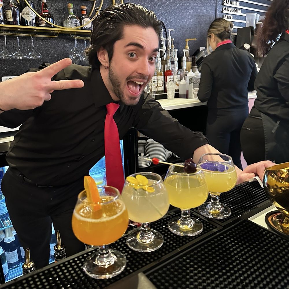 East Rock coffee - Gio and the Mimosa flight - Coffee & Tea Near Me - Garden City, New York East Rock coffee - Gio and the Mimosa flight - Coffee & Tea Near Me - Garden City, New York