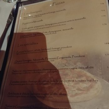 Le Reggiano - Menu 2019-10 - Italian Near Me - Sainte-Martine, Quebec