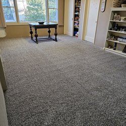 A Clean Slate - Our clean carpet.