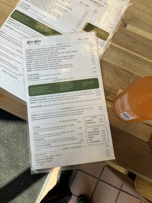 Menu photo 8 Rico Rico Vegano Oakland, CA