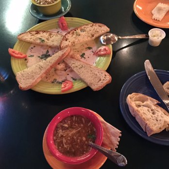 Cafe Veloce - Minestrone and Scallop appetizer.  So good. - Italian Near Me - Kirkland, Washington