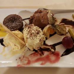 Schloß Erwitte - Allerlei zum Nachtisch. Hat das Essen sehr gut abgerundet.