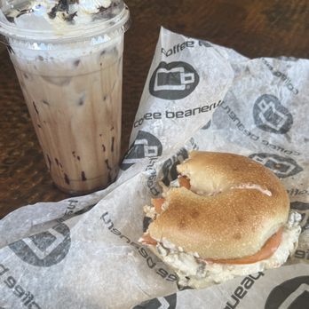 Coffee Beanery - Chicken salad with tomato and cucumber, and Dubai chocolate iced latte. - Coffee & Tea Near Me - Ocean City, Maryland Coffee Beanery - Chicken salad with tomato and cucumber, and Dubai chocolate iced latte. - Coffee & Tea Near Me - Ocean City, Maryland