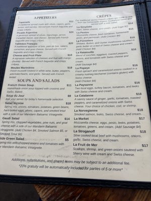 Menu photo 1 Cecilia's Kitchen Asheville, NC