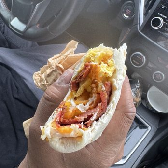 Fogtown Coffee Bar - Breakfast burrito with bacon! - Coffee & Tea Near Me - Port Angeles, Washington