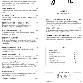 Forêt FLG - Foret winter menu - Breakfast & Brunch Near Me - Flagstaff, Arizona