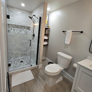 DMV Restorations - Basement Bathroom Renovation - Damage Restoration Near Me - Manassas, Virginia DMV Restorations - Basement Bathroom Renovation - Damage Restoration Near Me - Manassas, Virginia