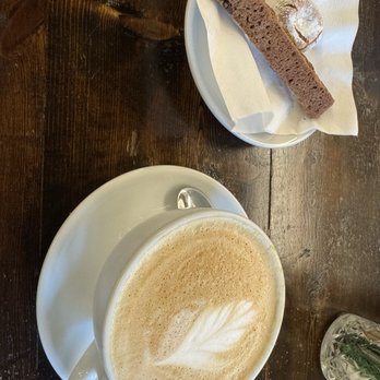 Moss Park Espresso - Italian coffee experience - latte, biscotti and an almond cookie - Coffee & Tea Near Me - Toronto, Ontario Moss Park Espresso - Italian coffee experience - latte, biscotti and an almond cookie - Coffee & Tea Near Me - Toronto, Ontario