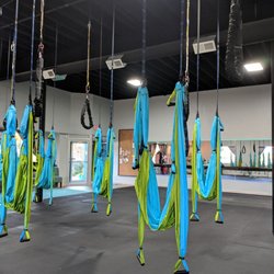 Aerial Fit2Fly - Aerial yoga setup