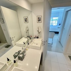 TheCleanr - We have a cluttered sink area but they did a great job organizing and wiping down in and around everything