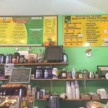 Natural Blend - Menu - Vegetarian Near Me - Brooklyn, New York