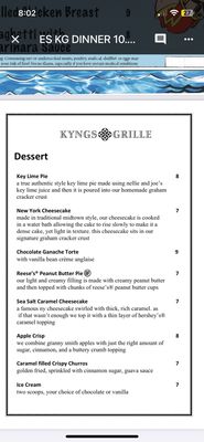 Menu photo 3 Kyng's Grill Kissimmee, FL