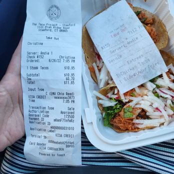 The Taco Project - Wrong order but apparently "not their fault" - Tacos Near Me - Stamford, Connecticut